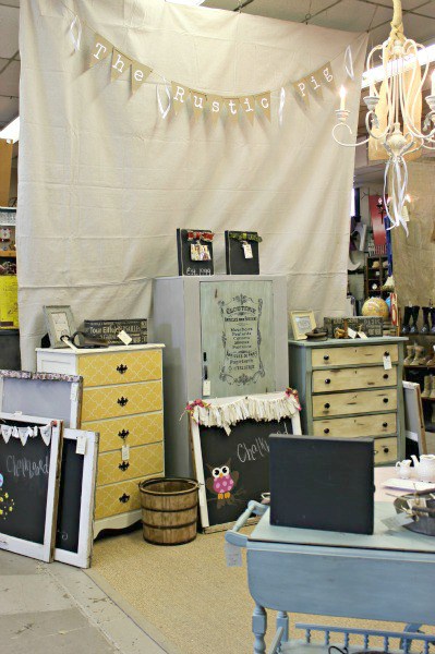 The Rustic Pig Antique Booth